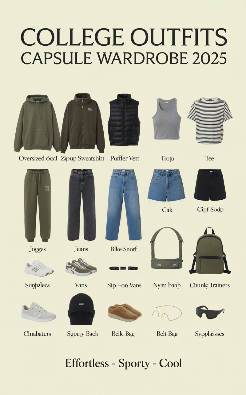 collection wardrobe pin sporty & laidback look
